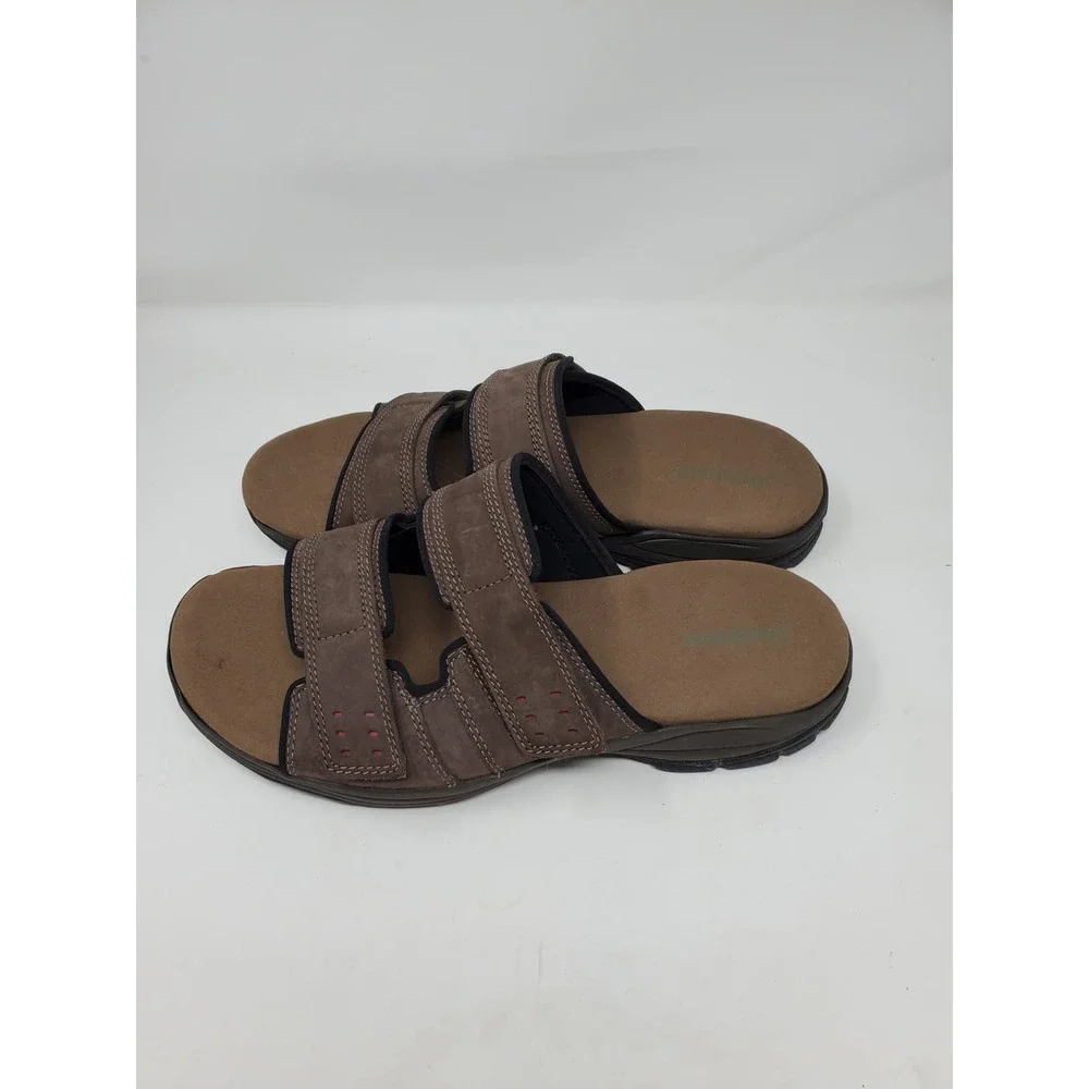 Dunham Men's Newport Slide Sandals CH0485 Size 13 Brown